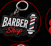 Llavero Barber Shop