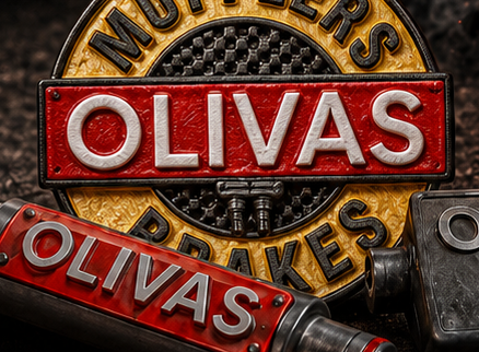 Llavero Olivas Mufflers & Brakes